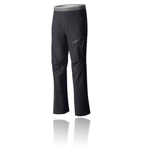 Mountain Hardwear Quasar Lite Womens Black Waterproof Long Pants Bottoms