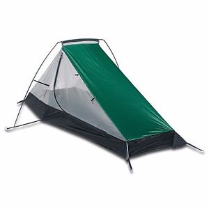 Aqua Quest West Coast Bivy Tent - One Person Single Pole Shelter - Green & White