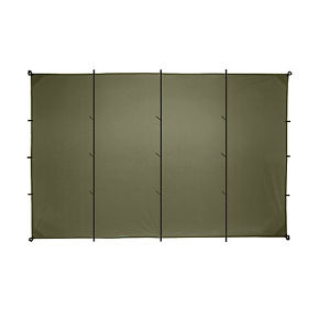 Aqua Quest Safari Tarp - 100% Waterproof 6 x 4 m (20 x 13 ft) XLarge - Olive