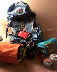 Women's Backpacker Package - Backpack/Tent/and More (Used Once! Valued $600+)