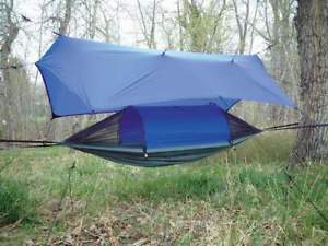 Crazy Creek LEX Ultra Light Camping Hammock off Ground Tent Bug & Rain Proof