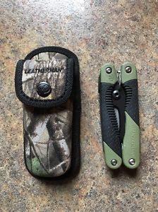 Rare and Retired! 2008 New! Leatherman Vista Camo Sheath! Pruning Shears Knife