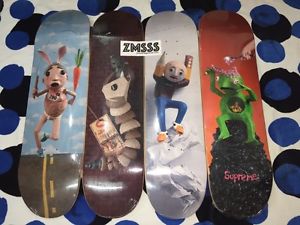 2017 S/S SUPREME CDG BOX LOGO MIKE HILL DECK SKATE BOARD KAWS PCL SKATEBOARD SET