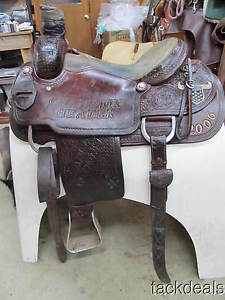 Martin USTRC 15" Roper Roping Used Saddle Fully Rigged w/Air Flex Cinch