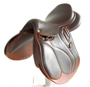 17.5" DEVOUCOUX BIARRITZ LAB SADDLE (S32009254) EXCELLENT CONDITION!! - XVD