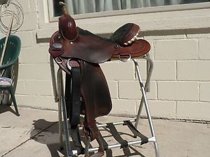 Double C Barrel Saddle 14"