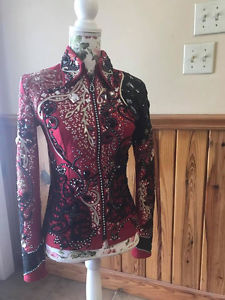 small showmanship rail western horse show jacket shirt