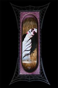 Sylvia Ji Limited Edition Skateboard In A Award Winning Custom Frame Design