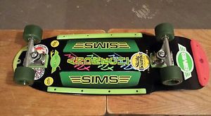 Sims Andrecht tribute vintage style  skateboard Sims ACS Hobie G&S Powell