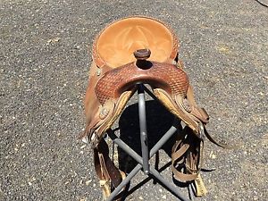 Shiloh Barrel Saddle Jerri Mann