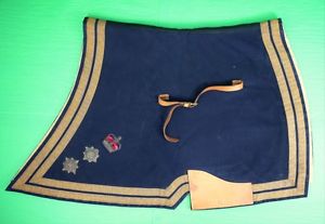 "Amazing C/O Irish Guards Shabraque, Saddlecloth"