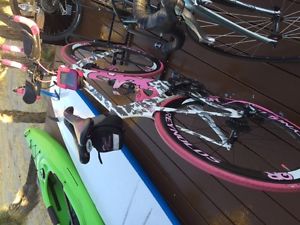 2014 Quintana Roo CD0.1 Camo Rival Pink Camo Women Triathlon TT Road Bike