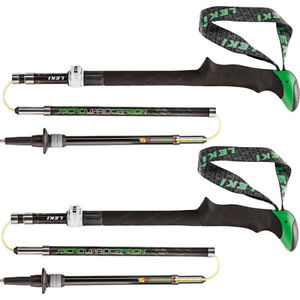 Leki Micro Vario Carbon Antishock Pair Unisex Adventure Gear Walking Poles -