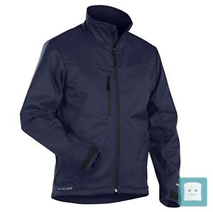 BLAKLÄDER 495125178900S-GIACCA SOFTSHELL, TAGLIA S, COLORE: BLU MARINO