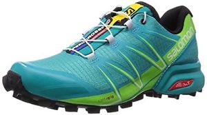 Salomon Speedcross Pro, Scarpe da corsa donna Turchese Türkis (Teal Blue F/Gran