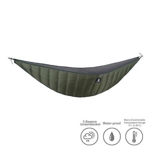 Camping Hiking Travel Sleeping Hanging Swing Lightweight Hammock Quilted Blanket