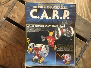 C.A.R.P. Micronauts Interchangables  COMPLETE *Rare collectable valuable 1970's