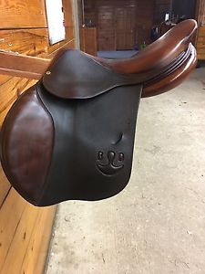 17.5" 2008 Bruno Delgrange Partition Saddle