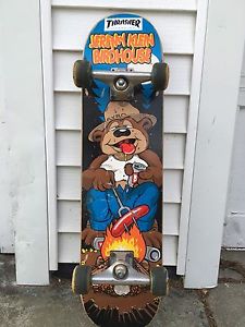 Vtg Blind World Industries Jeremy Klein OG Skateboard Independent Complete Deck