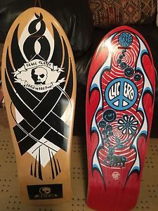 Vintage Skateboard decks/OG 1989 Skull Skates Marlowe and OG 1989 SC Lucero