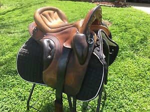 FLOCKED Orthoflex Patriot 15" Endurance Saddle