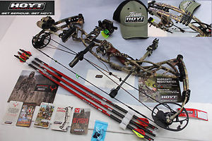 2016 Hoyt DEFIANT 50-60#/28"-30"DL #3CAM Righ Hand RealTree XTRA FULL PACKAG Bow