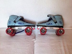 Roller Speed Skates, Size 9 Vintage Labeda Package