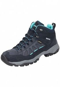 Meindl Nebraska Lady Mid GTX Gr. 5 (38), Neu, UVP 169,95 €, Nachtblau/Grün