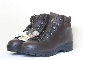 Zamberlan New Trail Lite Brown Hydrobloc Leather VIbram Hiking Boots Italy Made