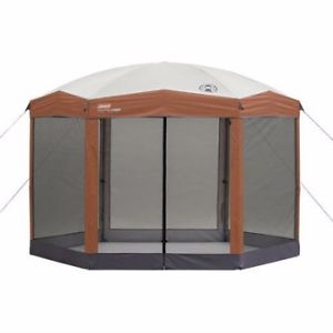 Coleman Instant Screened Tent Gazebo Shelter Camping Picnic Outdoor Portable New