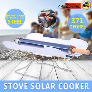 STOVE SOLAR COOKER OVEN BBQ GRILL SMALL SIZE HIGH SPEED STAINLESS STEEL NEWEST