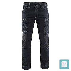 BLAKLÄDER 145911428999D124 PANTALONI TAGLIA D124, COLORE: BLU/NERO