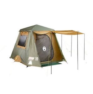 NEW COLEMAN INSTANT UP GOLD 6P TENT POLYESTER CAMPING HIKING AWNING HEAVY DUTY