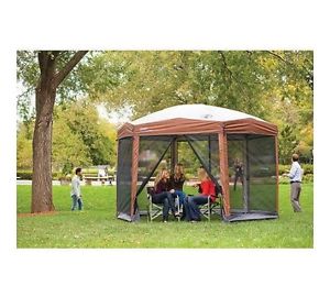 Coleman 12-by-10-foot Hex Instant Screened Canopy Gazebo Camping -FREE SHIPPING*