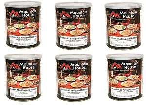 MOUNTAIN HOUSE FOOD ENTREES  18  #10 CANS FREEZE DRIED Variety Pack Food