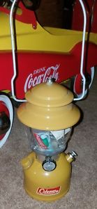 Coleman Gold Bond 200A Lantern appears unused and in excellent condition