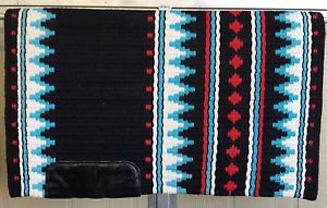 Genuine Golden West Show Saddle Pad Blanket By Lori Heckaman.  34" X 40"