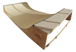 Garage Skateboard Mini Halfpipe (26 Inches Tall x 8 Foot Wide)