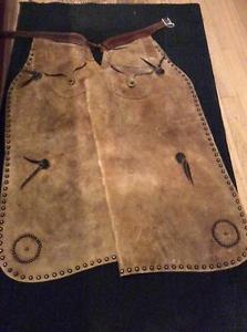 Batwing Buckskin Chaps