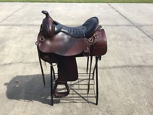 Reinsman Western Saddle 17" seat