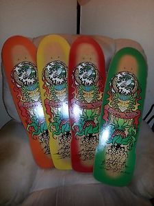 Bulldog Skates Shogo Pineapple sprayed rail SET - signed by Wes.  Very Rare!