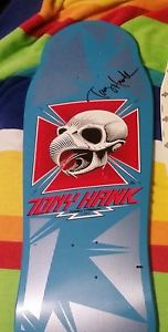 autographed Powell Peralta Tony Hawk reissue 2017 deck