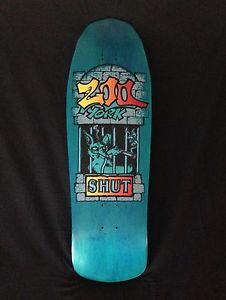 SUPER RARE! SHUT SKATES Zoo York Skateboard 1989 H-Street Powell Think Alva NYC