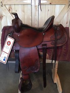 16" All Around Circle Y Trail Saddle