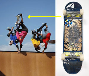 Tony Hawk's Actual Skateboard from the Bones Brigade 30 Year Reunion collectible