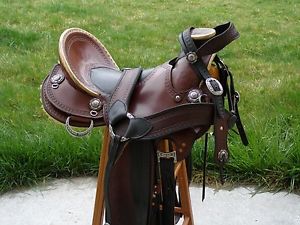 Allegany Kydaho Wade Saddle,15.5. Matching Breastcollar and Headstall