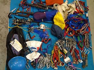 CHOUINARD & OTHERS LG. LOT CLIMBING GEAR