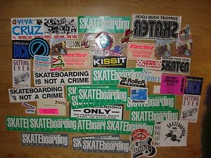 World's Largest Vintage Skateboard Sticker Collection 12 Photos Shows All