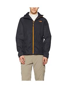 The North Face Men's Sequence Jacket Asphalt Grey/Exuberance Orange Large NEW