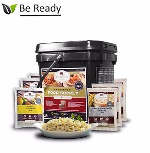 Wise Company 84 Serving Breakfast & Entree  Emergency Survival Food Supply Kit